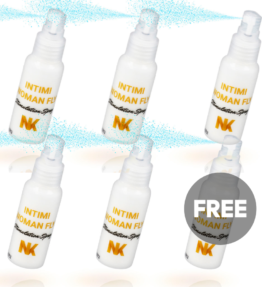 NINA KIKÍ INTIMI WOMANFLY SPRAY ORGASM 5 + 1 GRATIS