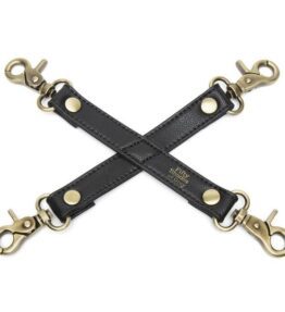 FIFTY SHADES OF GREY imbracatura hogtie con accenti dorati