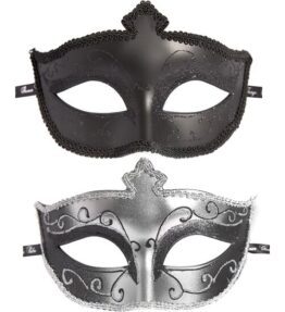 FIFTY SHADES OF GREY MASQUERADE MASK TWIN PACK