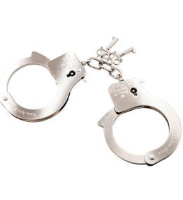 FIFTY SHADES OF GREY METAL HANDCUFFS