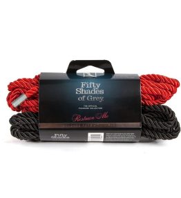 FIFTY SHADES OF GREY BONDAGE ROPE TWIN PACK