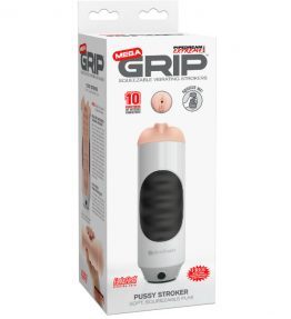 PIPEDREAM EXTREME TOYZ MEGA GRIP VAGINA MASTURBATOR VIBRATOR