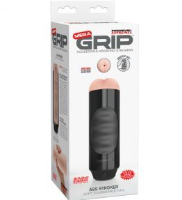 PIPEDREAM EXTREME TOYZ MEGA GRIP STROKER VIBRANTE ASS