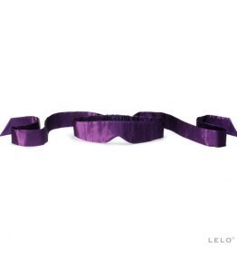 LELO INTIMA SILK BLINDFOLD PURPLE