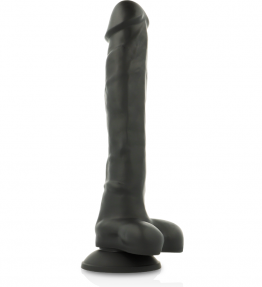 COCK MILLER SILICONE DENSITY COCKSIL BLACK 24 CM