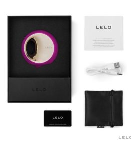 LELO ALIA VIBRATOR DEEP ROSE