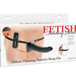 FETISH FANTASY SERIES DELUXE VIBRATING PENETRIS STRAP-ON