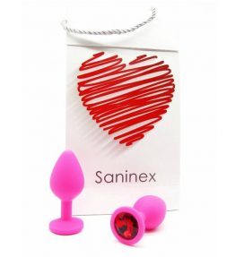 SANINEX PLUG INTENSE ORGASMIC ANAL SEX UNISEX PINK