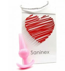 SANINEX PLUG INITIATION ORGASMIC ANAL SEX UNISEX-BASIC LINE PINK