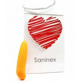 SANINEX MINI-VIBRATOR MULTI EXCITING WOMAN ORANGE