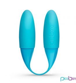 DOUBLE VIBRATOR MAHANA 2 BLUE PICOBONG