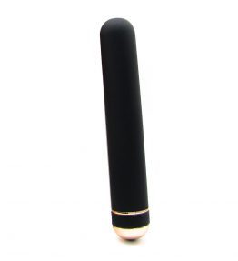 SANINEX ORGASMIC ELEGANCE - BLACK AND GOLD 18 CM