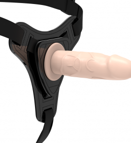 FETISH SUBMISSIVE SILICONE STRAP-ON FLESH 12.5CM REALISTIC