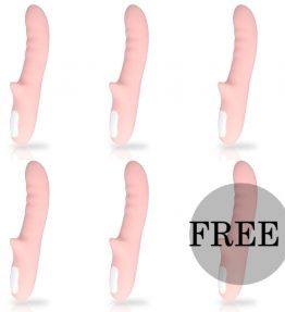 MIA PISA VIBRADOR ROTADOR ROSA 5+1 FREE