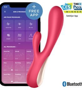 SATISFYER MONO FLEX ROSSO CON APP