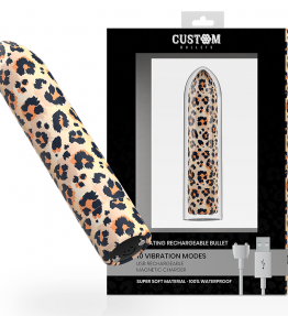 BULLET PERSONALIZZATI BULLET RICARICABILI LEOPARD 10 INTENSITÀ