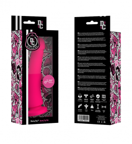 DELTA CLUB TOYS DILDO ROSA SILICONE MEDICA 17 X 3CM