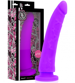 DELTA CLUB TOYS DILDO LILA SILICONE MEDICA 23 X 4.5 CM