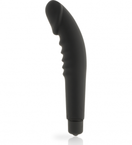 DOLCE VITA  REALISTIC PLEASURE BLACK SILICONE