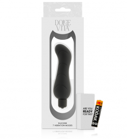 DOLCE VITA G-SPOT BLACK SILICONE