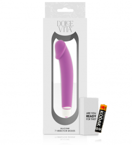 DOLCE VITA REALISTIC PURPLE SILICONE