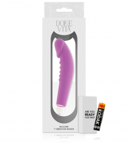 DOLCE VITA REALISTIC PLEASURE VIOLA SILICONE