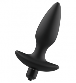 GIOCATTOLI ADDICTED ANAL PLUG MASSAGER CON VIBRAZIONE NERA