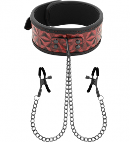 COLLANA BEGME RED EDITION CON CATENE E CAPEZZOLI