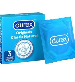 DUREX NATURAL CLASSIC  3 UNITS