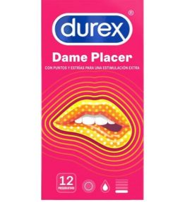 DUREX DAME PLEASURE 12 UNITÀ