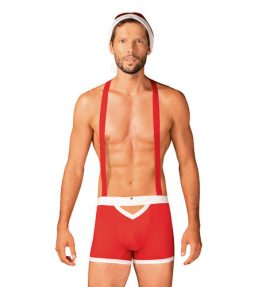 OBSESSIVE - MR CLAUS SET L/XL OPPURE S/M ( specificare nell'ordine)