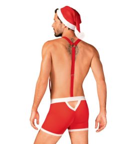 OBSESSIVE - MR CLAUS SET L/XL OPPURE S/M ( specificare nell'ordine)